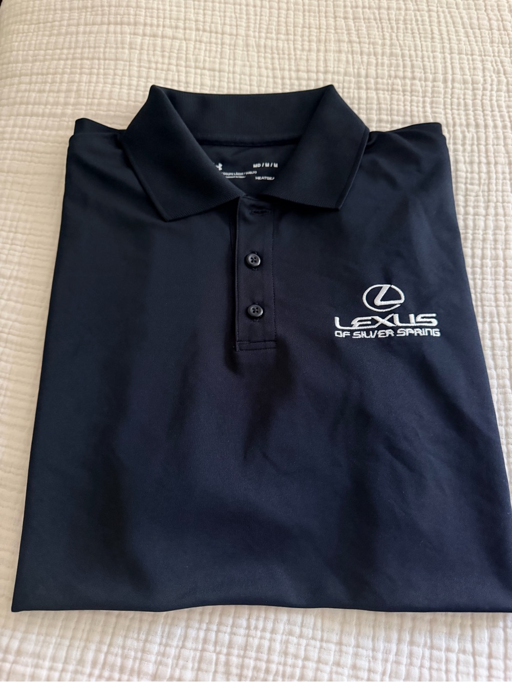Men's Lexus Black Polo Shirt